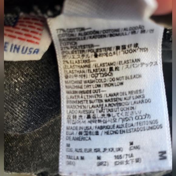 Women's  American  Apparel Grey Acid Wash Jeans - Medium - Picture 11 of 11